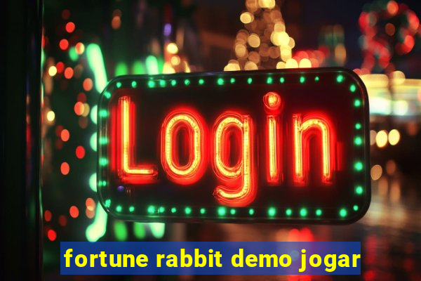 fortune rabbit demo jogar