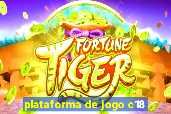 plataforma de jogo c18