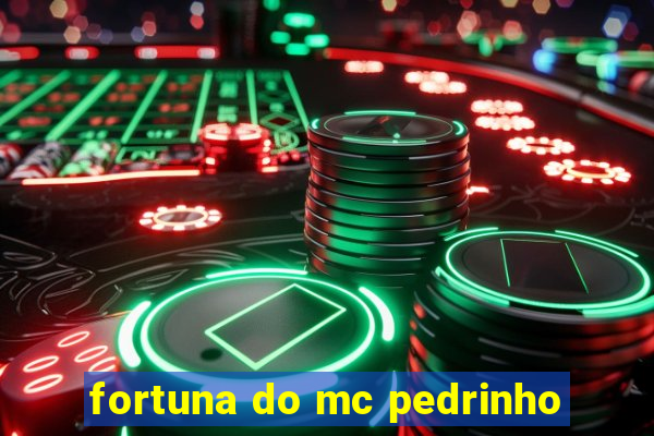 fortuna do mc pedrinho