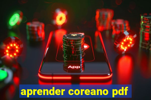 aprender coreano pdf