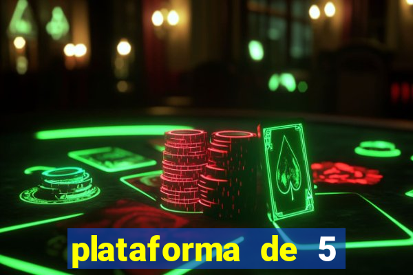 plataforma de 5 reais fortune tiger