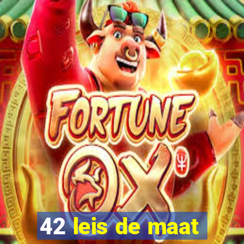 42 leis de maat