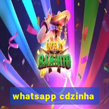 whatsapp cdzinha