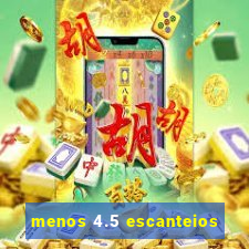 menos 4.5 escanteios