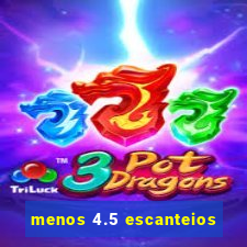 menos 4.5 escanteios