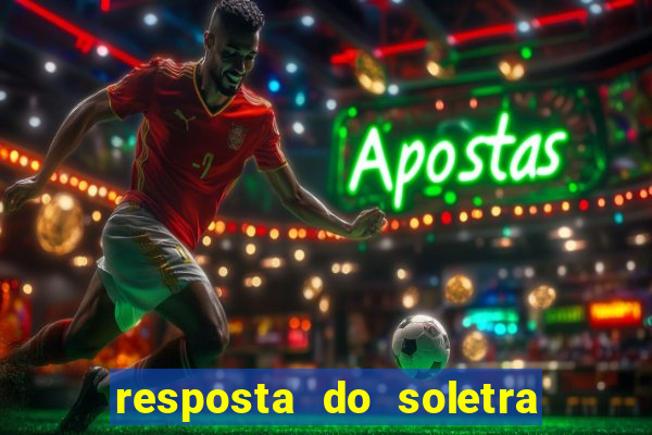 resposta do soletra de hoje