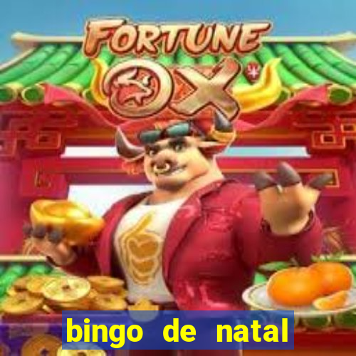 bingo de natal para imprimir gratis