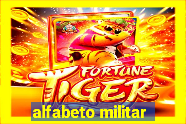 alfabeto militar