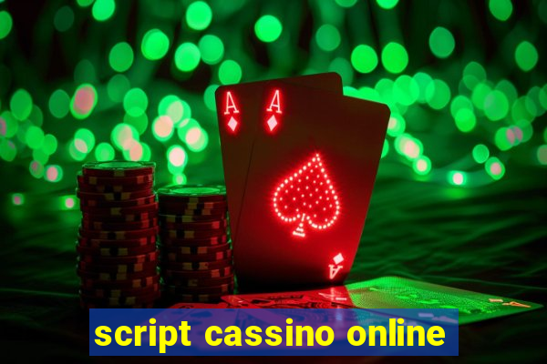 script cassino online