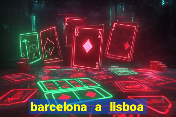 barcelona a lisboa de trem