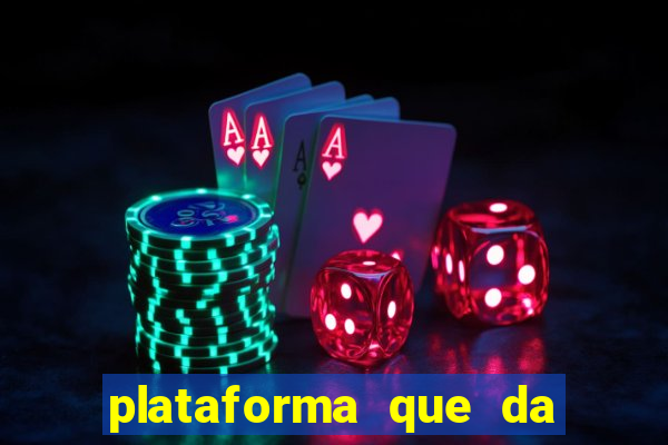 plataforma que da 30 reais para jogar