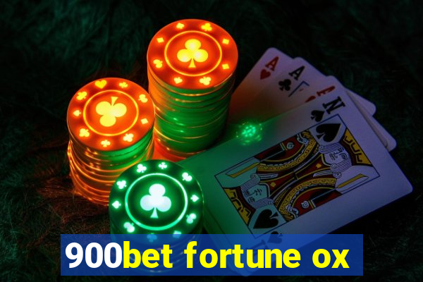 900bet fortune ox