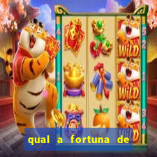 qual a fortuna de raiam santos