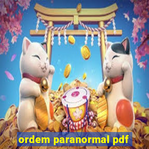 ordem paranormal pdf