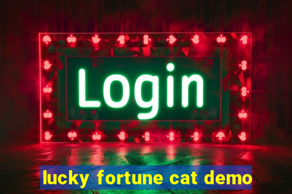 lucky fortune cat demo