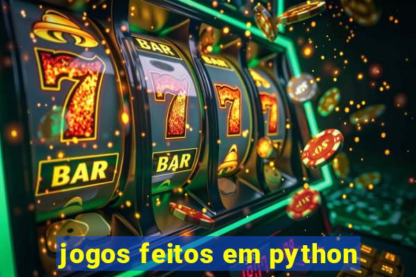 jogos feitos em python