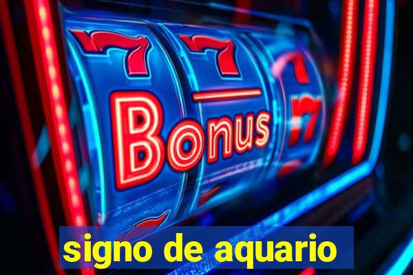 signo de aquario