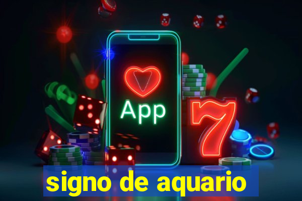 signo de aquario