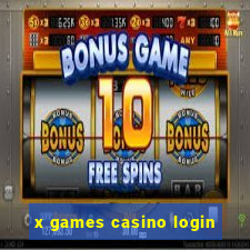 x games casino login