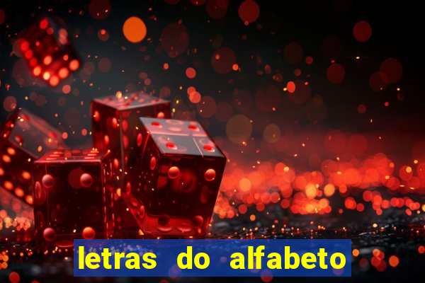 letras do alfabeto personalizadas para imprimir