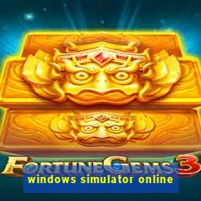 windows simulator online