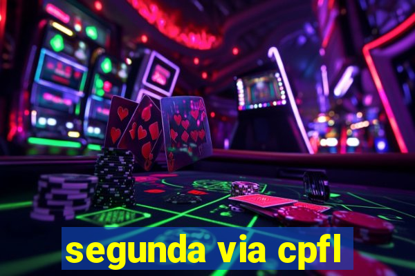 segunda via cpfl