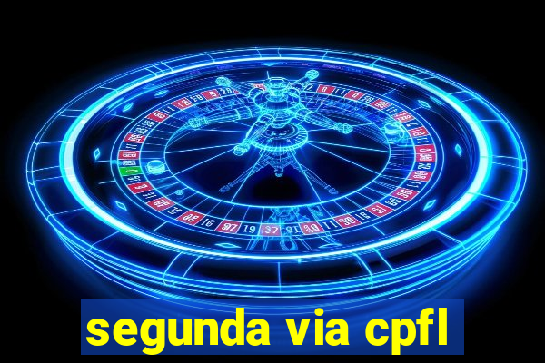 segunda via cpfl