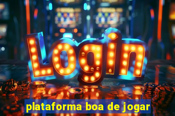 plataforma boa de jogar