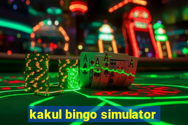 kakul bingo simulator