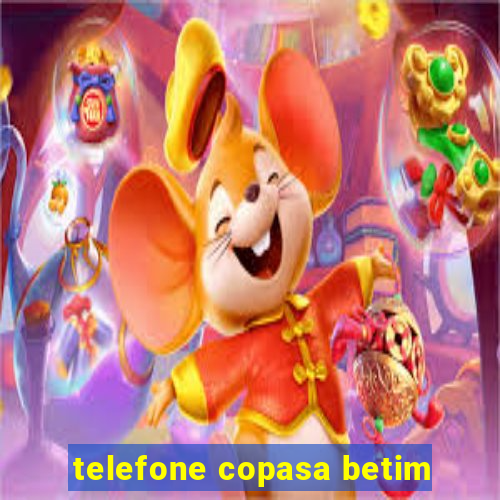 telefone copasa betim