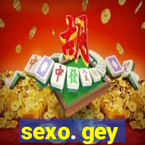 sexo. gey