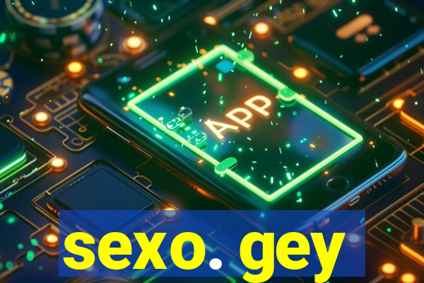 sexo. gey