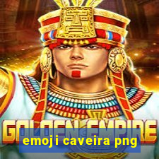 emoji caveira png