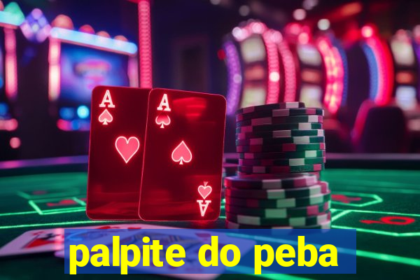 palpite do peba