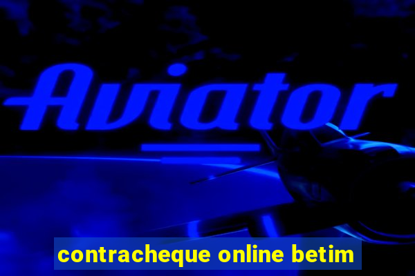 contracheque online betim