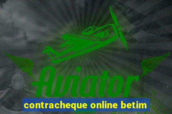 contracheque online betim