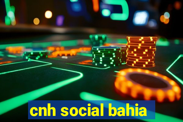 cnh social bahia