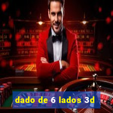 dado de 6 lados 3d