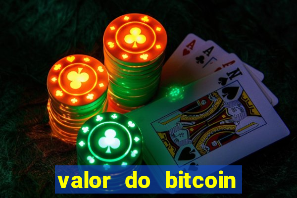 valor do bitcoin em 2020