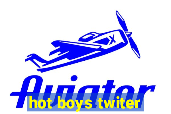 hot boys twiter