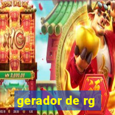 gerador de rg