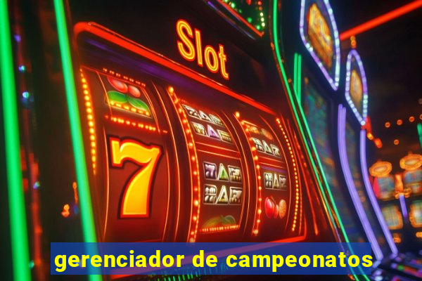 gerenciador de campeonatos