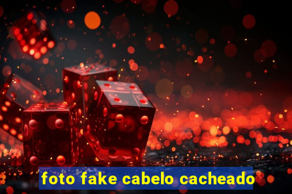 foto fake cabelo cacheado