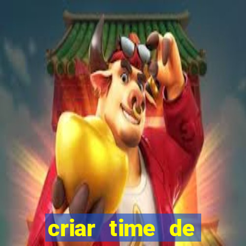 criar time de futebol simulador