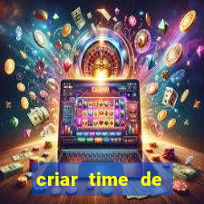 criar time de futebol simulador