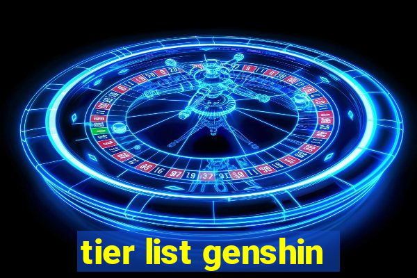 tier list genshin