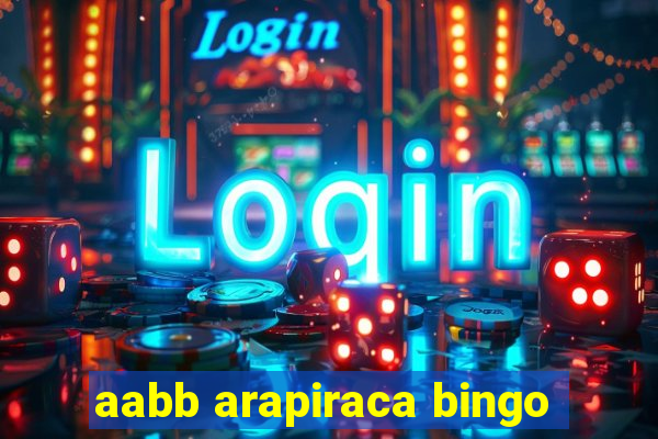 aabb arapiraca bingo