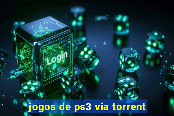 jogos de ps3 via torrent