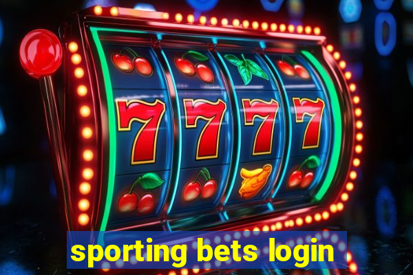 sporting bets login