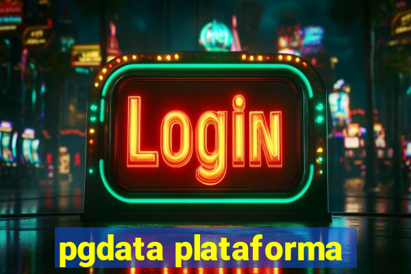 pgdata plataforma